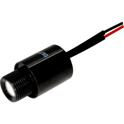 Oxley STR5LH10 Series White Indicator, 12V dc, 10mm Mounting Hole Size, Lead Wires Termination, IP68