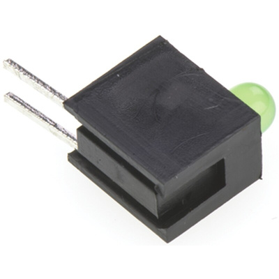 Marl 113-314-04, Green Right Angle PCB LED Indicator, Through Hole 2.2 V