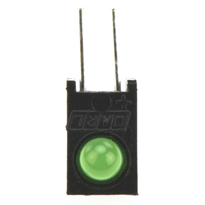 Marl 113-314-04, Green Right Angle PCB LED Indicator, Through Hole 2.2 V