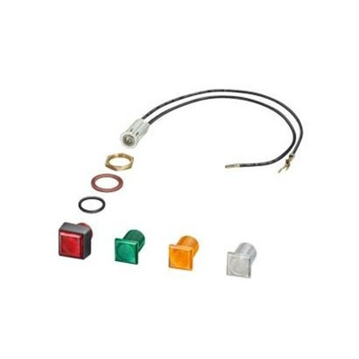 Siemens 3RV19 Series Green, Red Panel Mount Indicator, 240V ac/dc