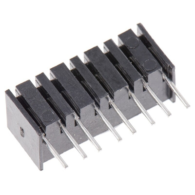 Dialight 551-0207-004F, Green Right Angle PCB LED Indicator, 4 LEDs, Through Hole 2.1 V