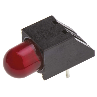 Dialight 550-1107F, Red Right Angle PCB LED Indicator, Through Hole 1.8 V