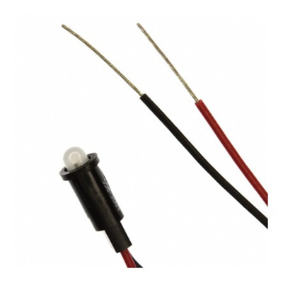 Dialight Green, Red Panel Mount Indicator, 1.9V dc, 4mm Mounting Hole Size, Lead Wires Termination