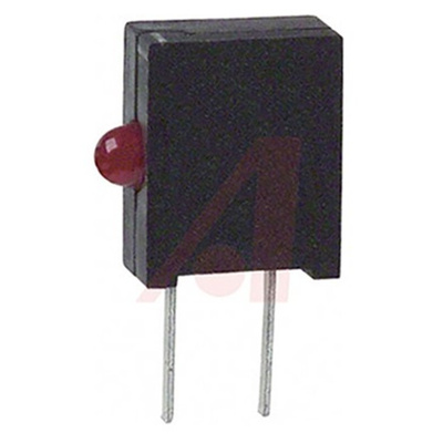 Dialight 555-2003F, Red Right Angle PCB LED Indicator 2mm (T-3/4), Through Hole