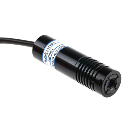1068-44-000 Laser Module, 670nm 3mW, Continuous Wave, TTL control, Dot/Line pattern -8 → -12 V