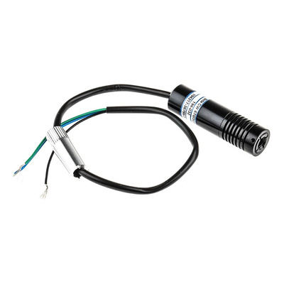 1068-44-000 Laser Module, 670nm 3mW, Continuous Wave, TTL control, Dot/Line pattern -8 → -12 V