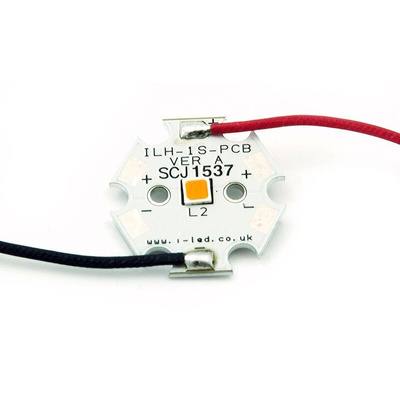 ILS ILH-S501-AMER-SC211-WIR200., DURIS S5 PowerStar LED Array, 1 Amber LED