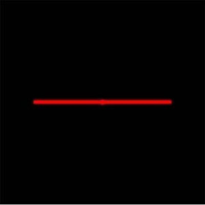 Global Laser 16° fan angle Line shape Laser Lens, Exit aperture 5.5mm