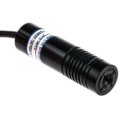 1068-45-000 Laser Module, 670nm 3mW, Continuous Wave, TTL control, Dot/Line pattern -8 → -12 V