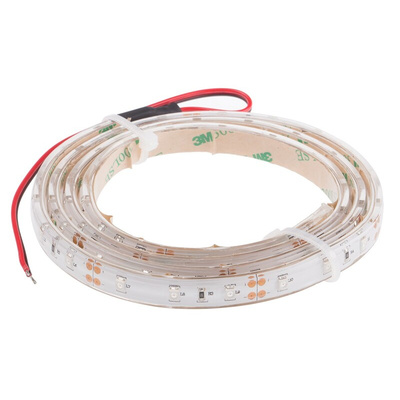 RS PRO 12V Red LED Strip Light, 1m Length