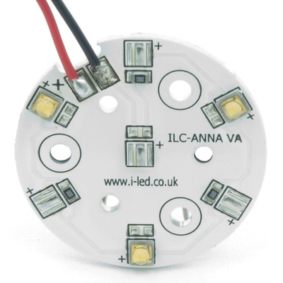 ILS ILC-ONA3-WMWH-SC211-WIR200., OSLON 80 PowerAnna Coin LED Array, 3 White LED (3000K)