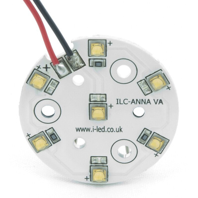 ILS ILC-ONA7-NUWH-SC211-WIR200., OSLON 80 PowerAnna Coin LED Array, 7 White LED (4000K)
