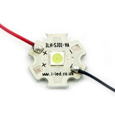 ILS ILH-SL01-ICBL-SC201-WIR200., Stanley 1N PowerStar LED Array, 1 Ice Blue LED (22000K)