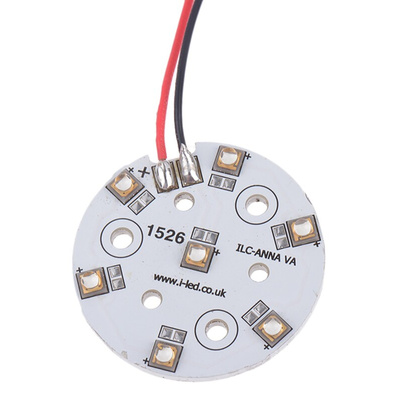 ILS ILC-ONA7-DEBL-SC211-WIR200., OSLON 80 PowerAnna Coin Circular LED Array, 7 Blue LED