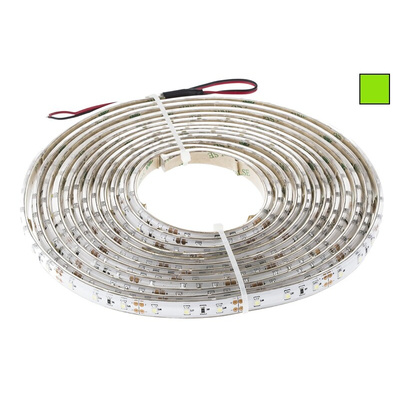 RS PRO 12V Green LED Strip Light, 5m Length