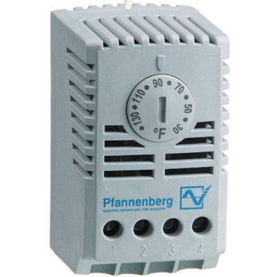 Pfannenberg FLZ Enclosure Thermostat, +32 → +140 °F