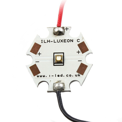 ILS ILH-LT01-ULWH-SC201-WIR200., LUXEON Sunplus 20 LED Array, 1 Ultra White LED (6000K)