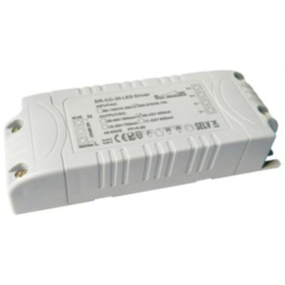 RS PRO LED Driver, 26 → 52V Output, 20W Output, 350mA Output, Constant Current