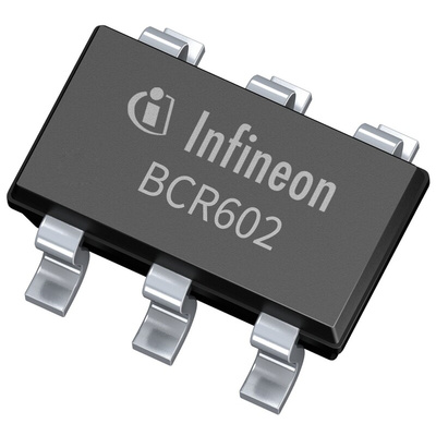 Infineon BCR602XTSA1 LED Driver IC, 65 V 10mA 6-Pin PG-SOT-23-6