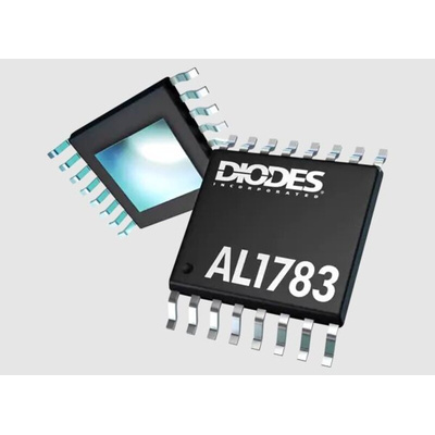 DiodesZetex AL1783T16E-13 LED Driver IC, 65 V 300mA 16-Pin TSSOP-16-EP