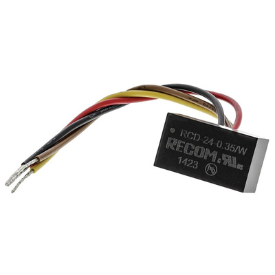 Recom LED Driver, 2 → 35V dc Output, 12.25W Output, 350mA Output, Constant Current Dimmable
