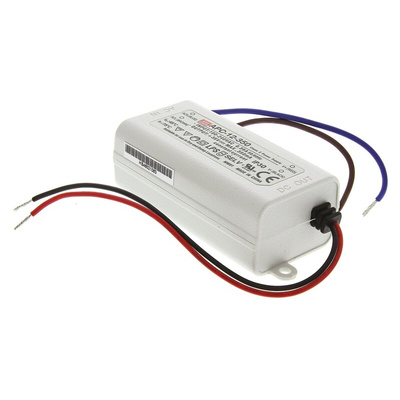 MEAN WELL LED Driver, 9 → 36V Output, 12.6W Output, 350mA Output, Constant Current