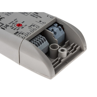 Lumotech LED Driver, 1 → 43V Output, 20W Output, 110 → 500mA Output, Constant Current Dimmable