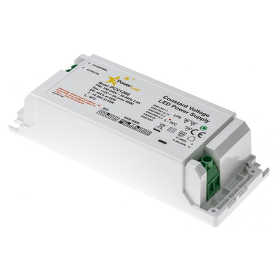 PowerLED LED Driver, 12V Output, 60W Output, 5A Output, Constant Voltage