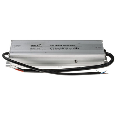 PowerLED LED Driver, 12V Output, 200W Output, 0 → 16.8A Output, Constant Voltage