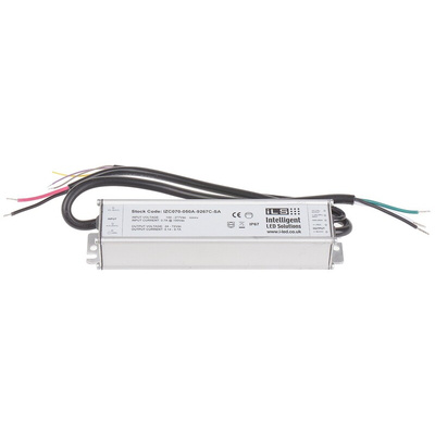 ILS LED Driver, 24 → 72V Output, 50W Output, 700mA Output, Constant Current Dimmable