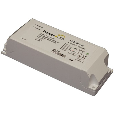 PowerLED LED Driver, 24V Output, 60W Output, 0 → 2.5A Output, Constant Voltage