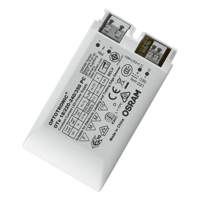 Osram LED Driver, 27 → 54V Output, 19W Output, 350mA Output, Constant Current Dimmable
