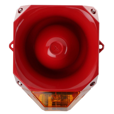 Eaton Series Amber Sounder Beacon, 9 → 60 V dc, IP66, Wall Mount, 110dB at 1 Metre
