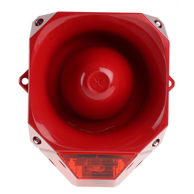 Eaton Series Red Sounder Beacon, 230 V ac, IP66, Wall Mount, 110dB at 1 Metre