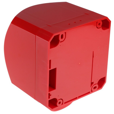 Klaxon PNC Series Red Sounder Beacon, 10 → 60 V dc, IP66, Side Mount, 116dB at 1 Metre