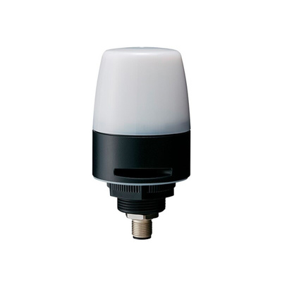 Patlite NE-I Series IO-Link Signal Beacon with Buzzer, 24 V dc, IP65, Bracket Mount, 88 (Typ.)dB at 1 Metre