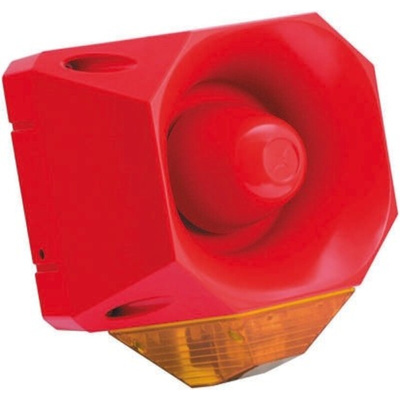 Eaton Series Amber Sounder Beacon, 110 → 230 V ac, IP66, Wall Mount, 120dB at 1 Metre
