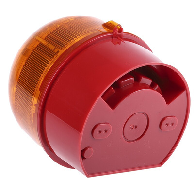 Klaxon Sonos Series Amber Sounder Beacon, 17 → 60 V dc, Wall Mount, 106dB at 1 Metre