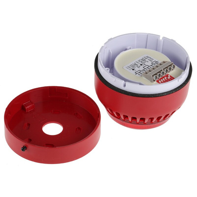 Eaton Series Red Sounder Beacon, 9 → 30 V dc, IP66, Panel Mount, 101dB at 1 Metre