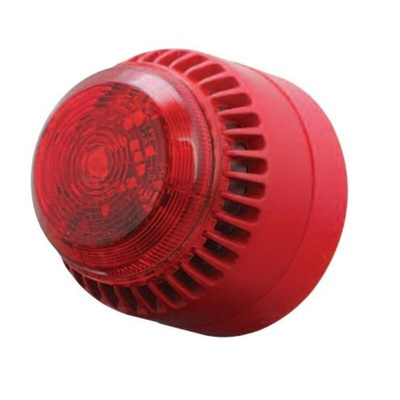 Eaton Series Red Sounder Beacon, 9 → 28 V dc, IP54, IP65, Panel Mount, 101dB at 1 Metre