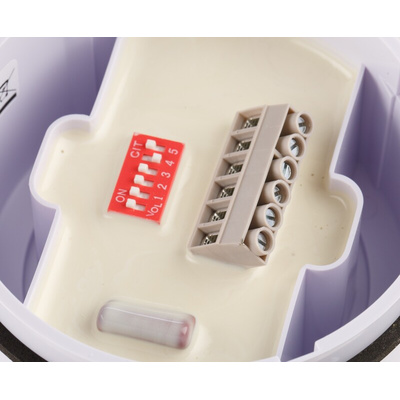 Eaton Series Amber Sounder Beacon, 18 → 24 V dc, IP54, IP65, Wall Mount, 101dB at 1 Metre