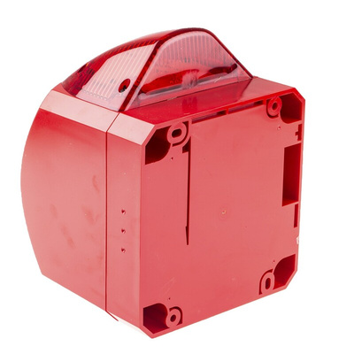 Klaxon Nexus Series Red Sounder Beacon, 110 V ac, 230 V ac, Wall Mount, 110dB at 1 Metre