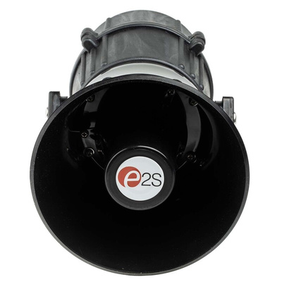 e2s E2xC1X05F Series Amber Sounder Beacon, 24 V dc, IP66, Surface Mount, 116dB at 1 Metre