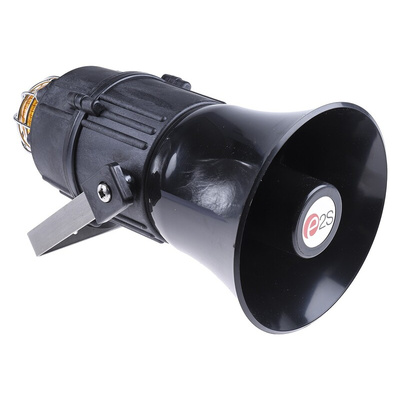 e2s E2xC1X05F Series Amber Sounder Beacon, 230 V ac, IP66, Surface Mount, 116dB at 1 Metre