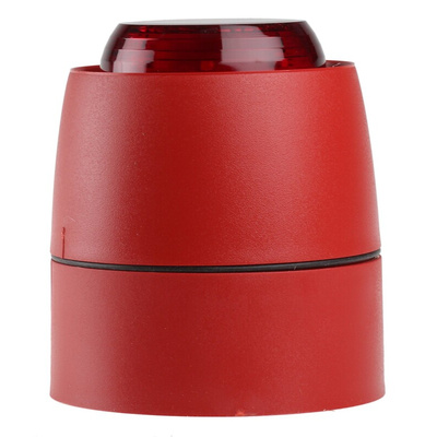 Cranford Controls Combi 32 Series Red Sounder Beacon, 18 → 35 V dc, Surface Mount, 93dB at 1 Metre