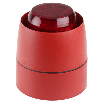 Cranford Controls Combi 32 Series Red Sounder Beacon, 18 → 35 V dc, Surface Mount, 93dB at 1 Metre
