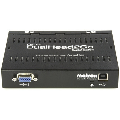 Matrox 1 x 2 DVI Multi-Monitor Adapter 3840 x 1200
