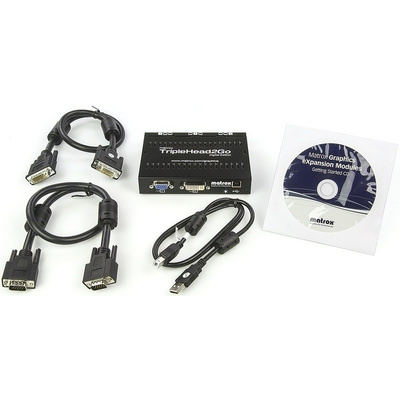 Matrox 1 x 3 DVI Multi-Monitor Adapter 5760 x 1080