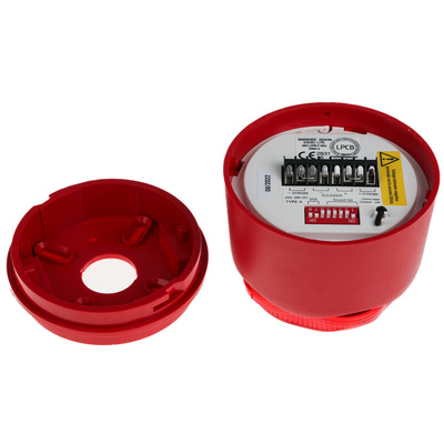 Hosiden Besson Banshee Excel Lite Series Red Sounder Beacon, 9 → 30 V dc, Bayonet Mount, 110dB at 1 Metre