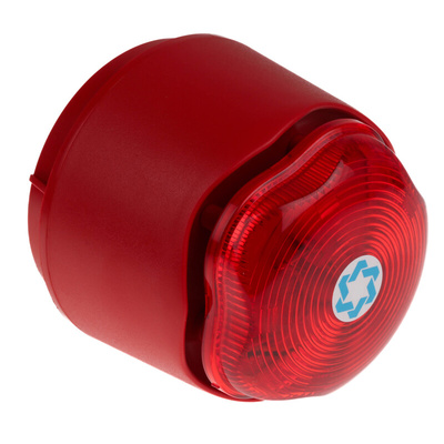 Hosiden Besson Banshee Excel Lite Series Red Sounder Beacon, 9 → 30 V dc, Bayonet Mount, 110dB at 1 Metre